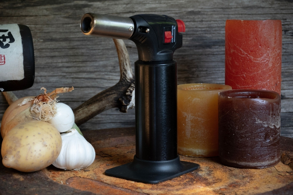 Gasbrander Flame King, zwart - Satake