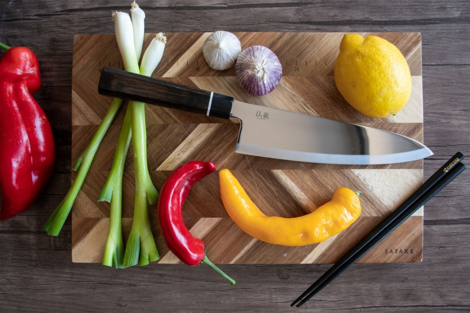 Gyuto, 20cm, GinIro - Satake