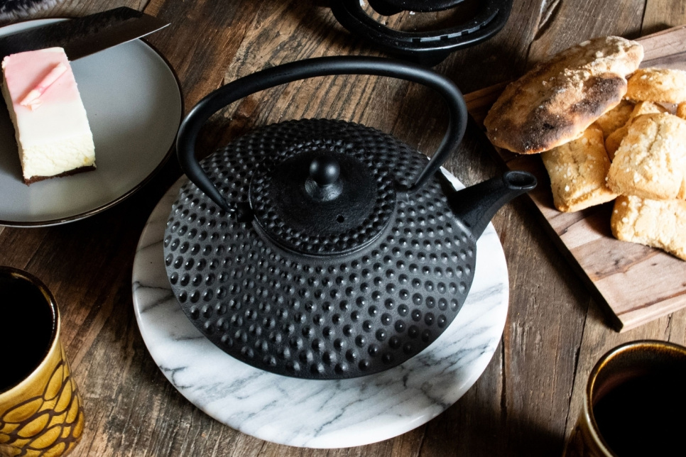Japanse gietijzeren theepot - Satake