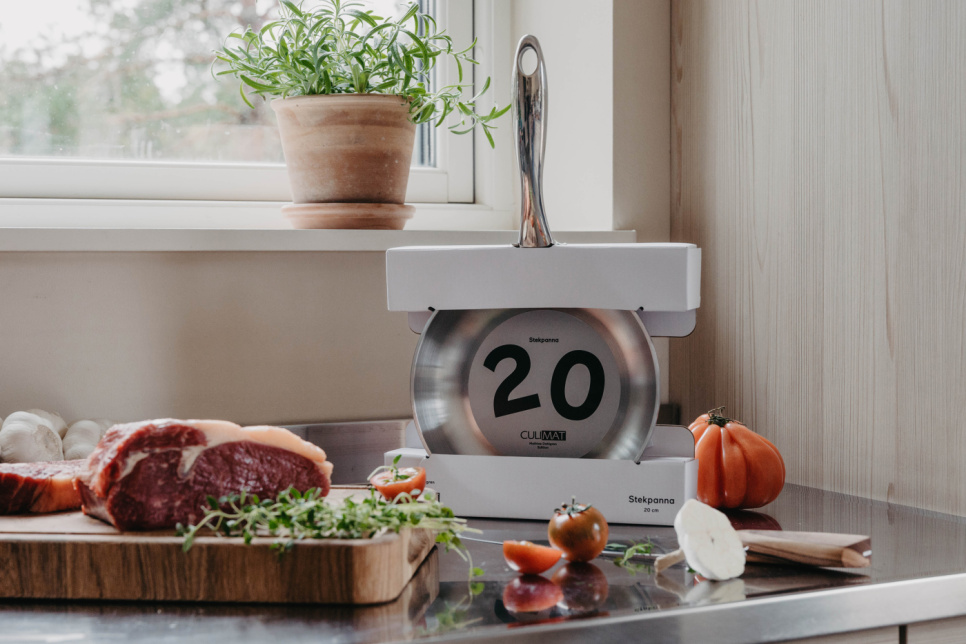 Roestvrij Koekenpan, Mathias Dahlgren - Culimat - 28 cm + 20 cm