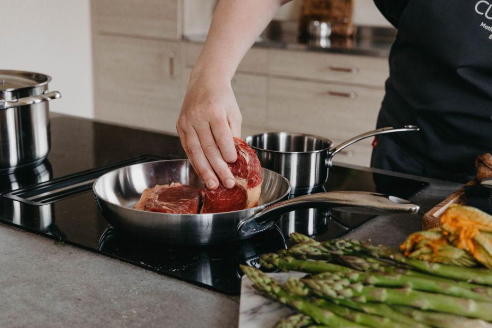 Roestvrij Koekenpan, Mathias Dahlgren - Culimat - 28 cm + 20 cm