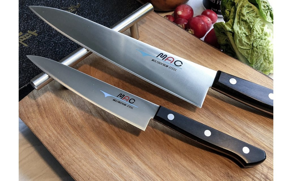 Messenset, twee messen in geschenkverpakking, Chef - MAC Messenset, twee messen in geschenkverpakking, Chef - MAC