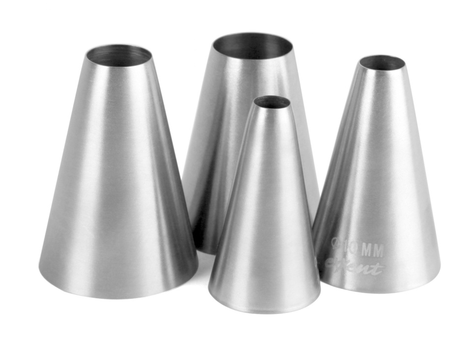 Leidingmondstukken set rond 4 stuks Ø 8-18mm