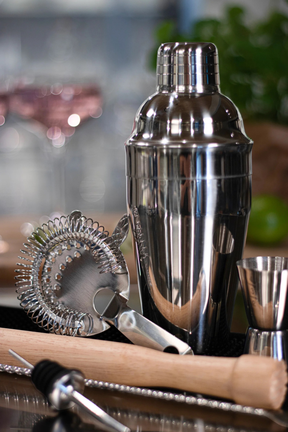 Cocktailkit in 6 delen - Exxent