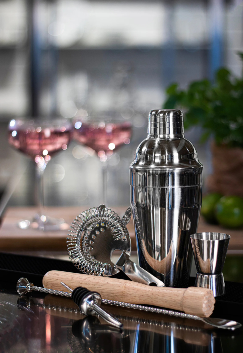 Cocktailkit in 6 delen - Exxent