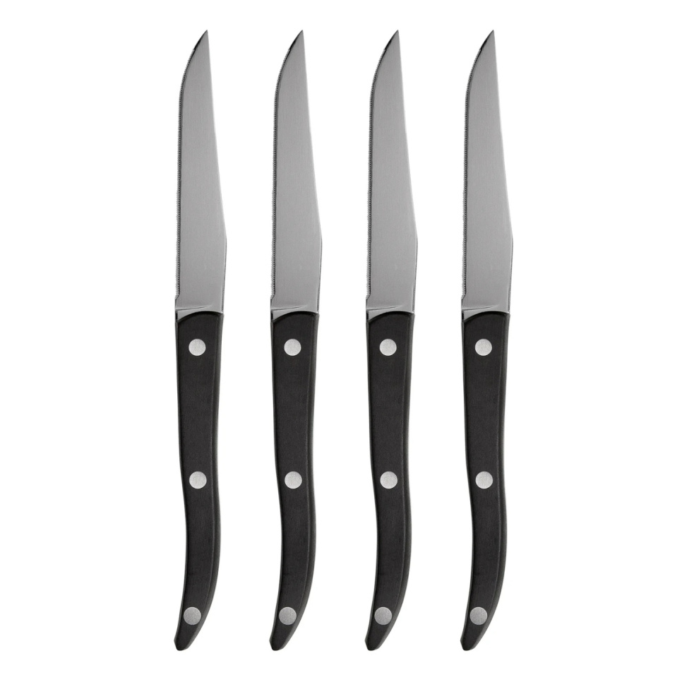 Grillmessen Palermo Curve, 4-pack - Exxent in de groep Tafelschikking / Bestek / bij The Kitchen Lab (1071-28327)