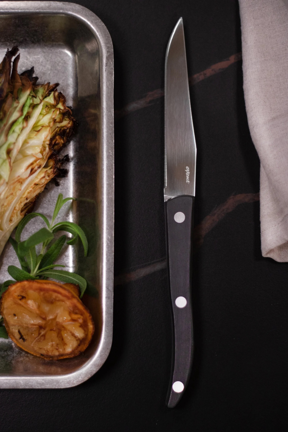 Grillmessen Palermo Curve, 4-pack - Exxent