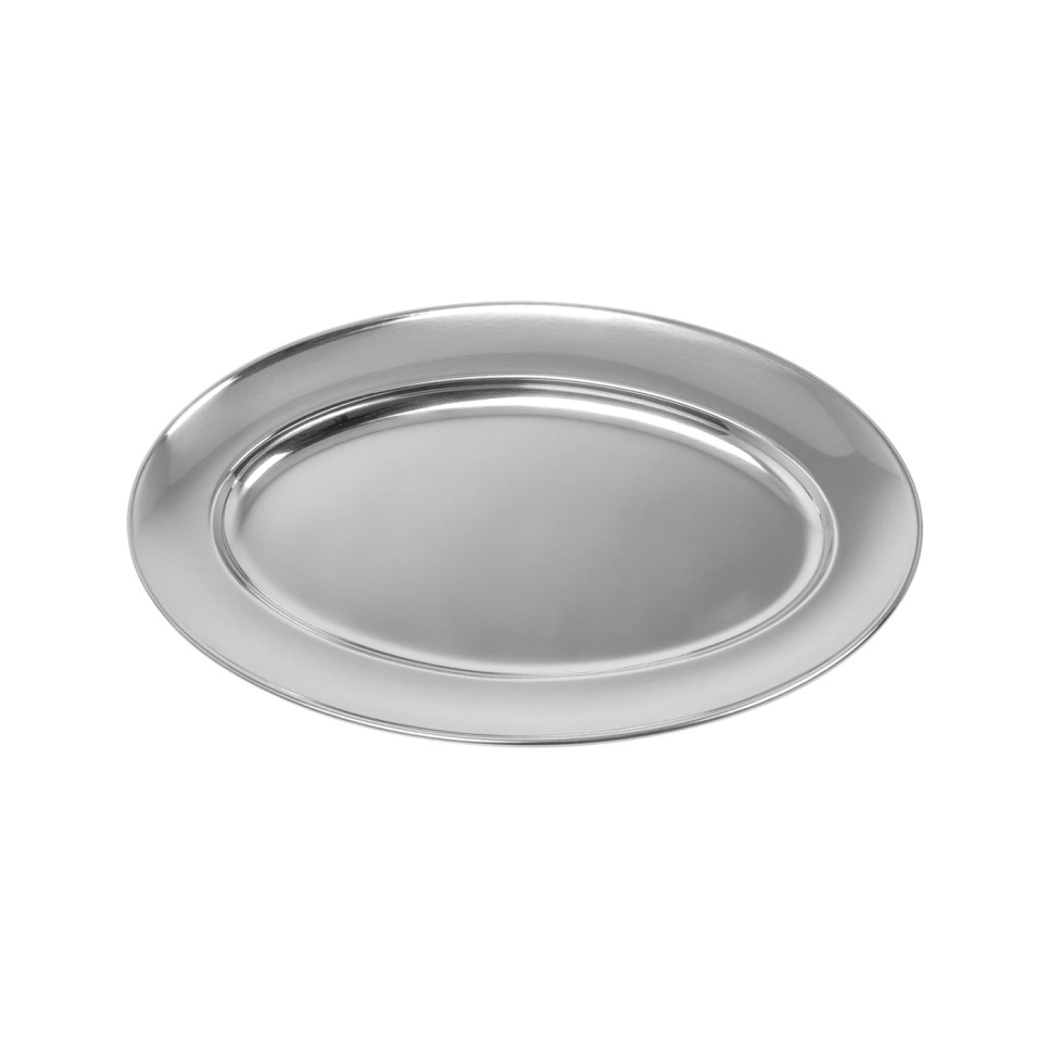 Oval serving platter, 35x22,5cm - Exxent in de groep Tafelschikking / Borden, Kommen & Schotels / Vet bij The Kitchen Lab (1071-31746)