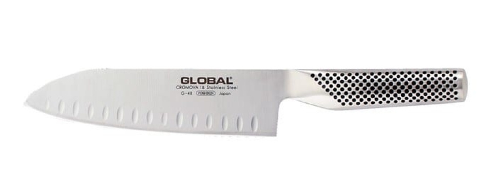 G-48 Santoku gekartelde rand 18cm in de groep Koken / Keukenmessen / Santoku messen bij The Kitchen Lab (1073-10423)