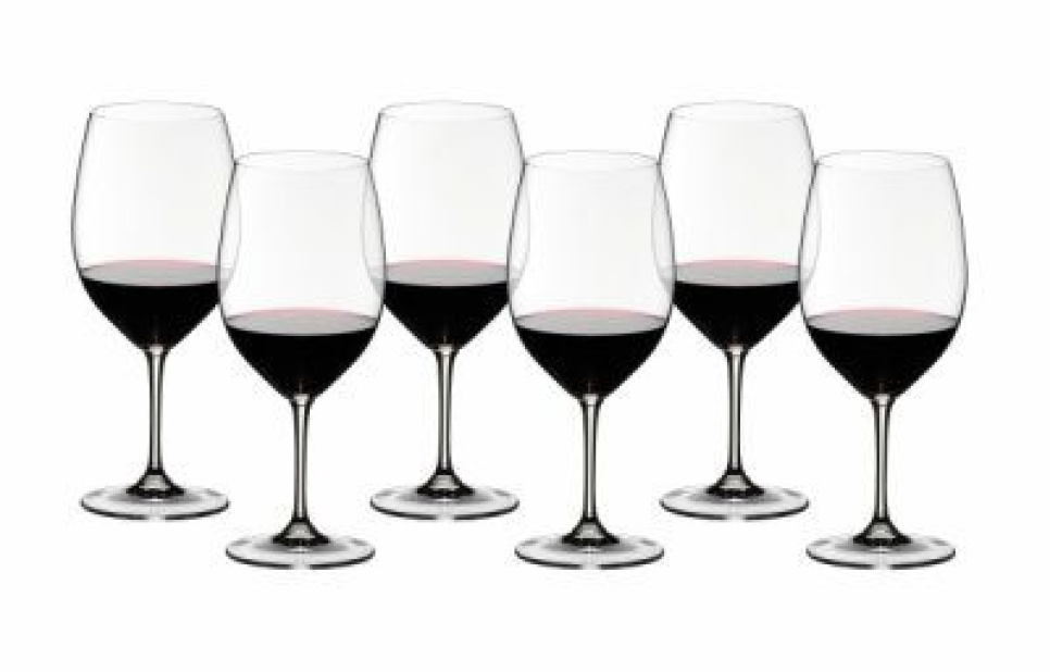 Cabernet/Merlot, 6-pack, Vinum (265e verjaardag) – Riedel in de groep Bar & Wijn / Wijnglas / Rood wijnglas bij The Kitchen Lab (1073-17004)