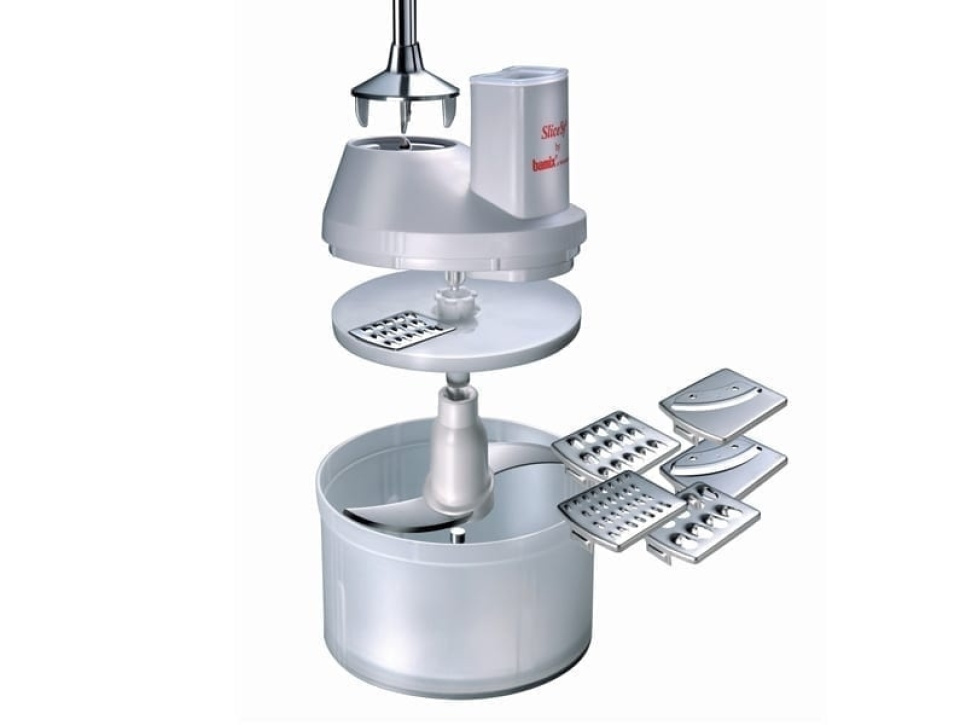 Snij- en hakaccessoires, Wit - Bamix in de groep Keukenapparatuur / Mixen en hakken / Handmixers bij The Kitchen Lab (1074-13715)