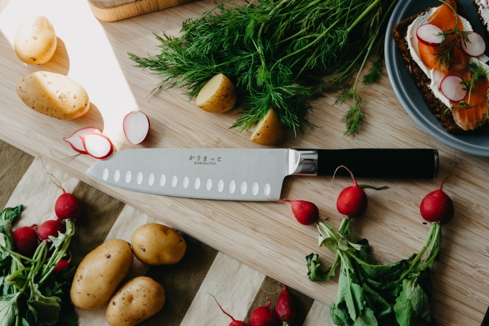 Santoku mes 17,5cm - Karimatto