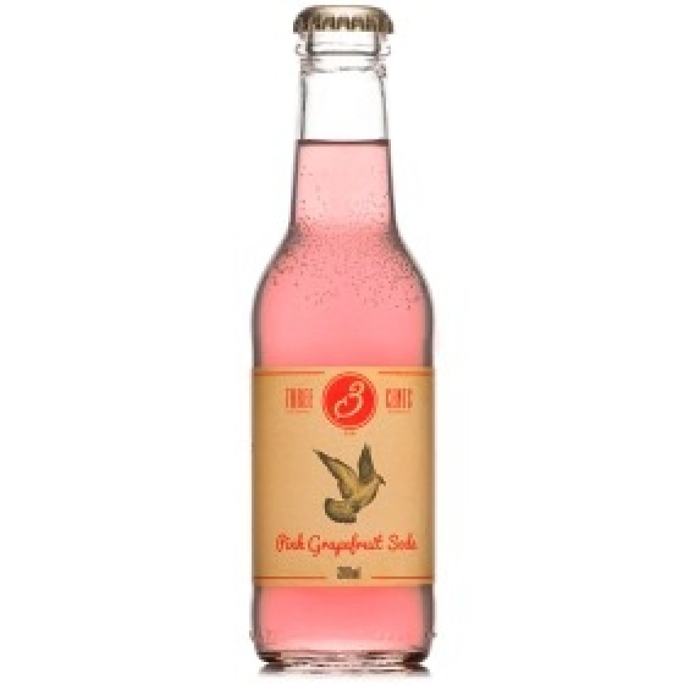 Pink Grapefruit Soda, 200 ml - Three Cents in de groep Koken / Koloniaal bij The Kitchen Lab (1083-28750)
