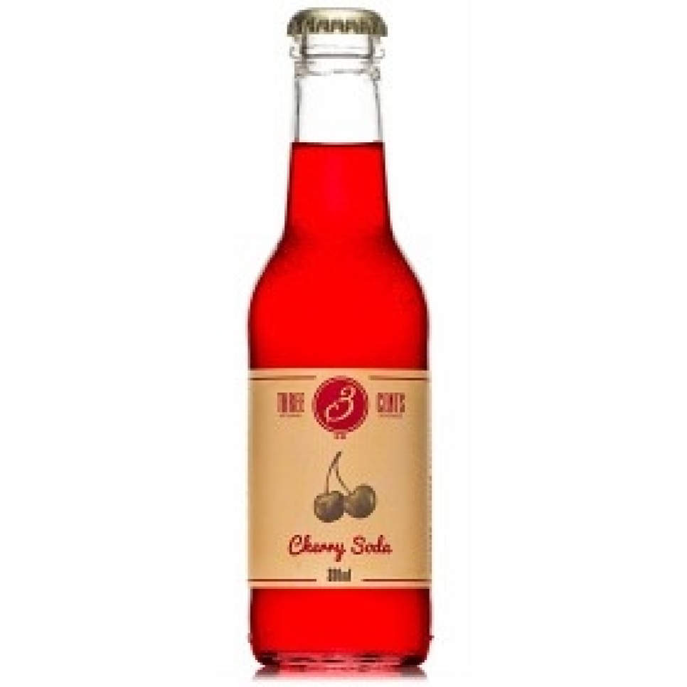Cherry Soda, 200 ml - Three Cents in de groep Koken / Koloniaal bij The Kitchen Lab (1083-28755)