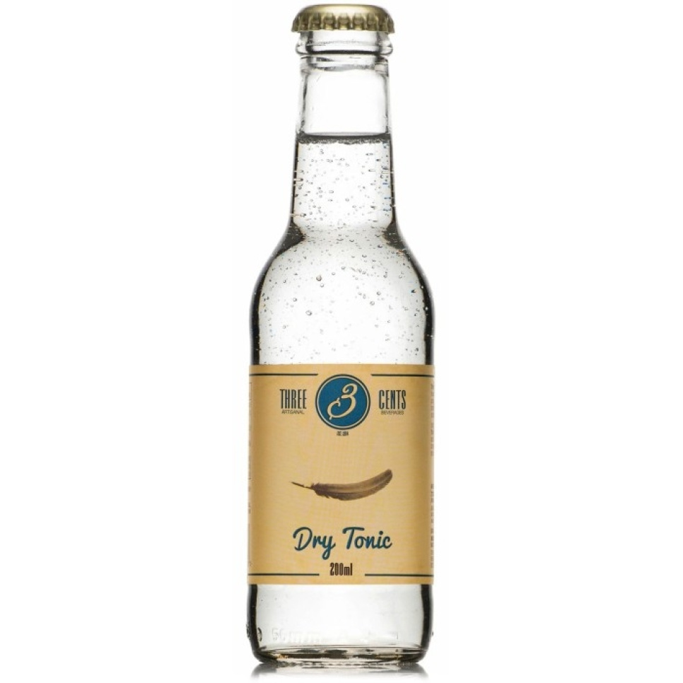 Dry Tonic, 200 ml - Three Cents in de groep Koken / Koloniaal bij The Kitchen Lab (1083-28758)