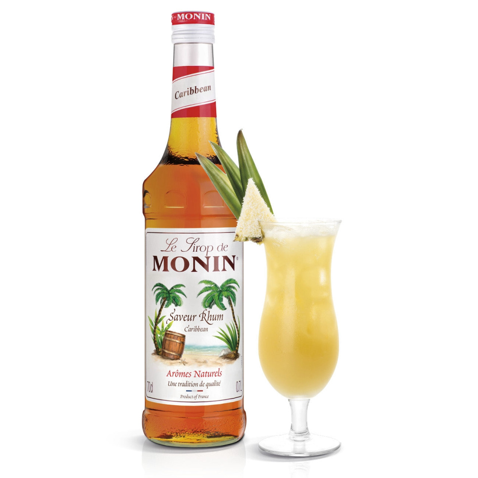 Monin Caribbean Rhum Syrup 70 cl Monin Caribbean Rhum Syrup 70 cl