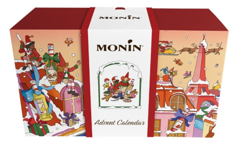 Monin Adventskalender, 24x5 cl in de groep Bar & Wijn / Bar Materiaal / Overig bar materiaal bij The Kitchen Lab (1083-36409)