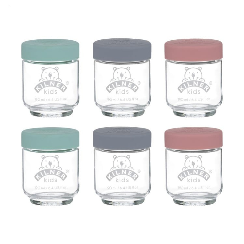 Blikken babyvoeding, 6 x 190 ml - Kilner in de groep Koken / Keukengerei / Flessen & potten bij The Kitchen Lab (1086-22467)