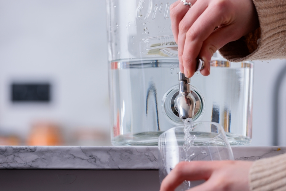 Roestvrijstalen kraan voor dispenser - Kilner