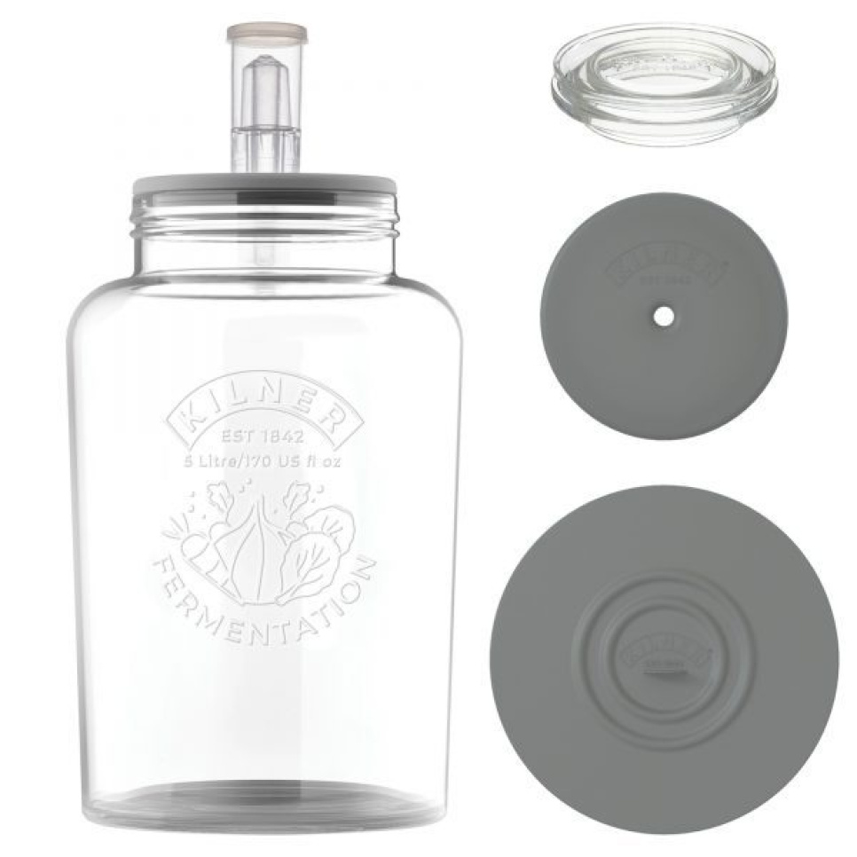 Fermentatie set, 5 liter - Kilner in de groep Koken / Keukengerei / Flessen & potten bij The Kitchen Lab (1086-26705)