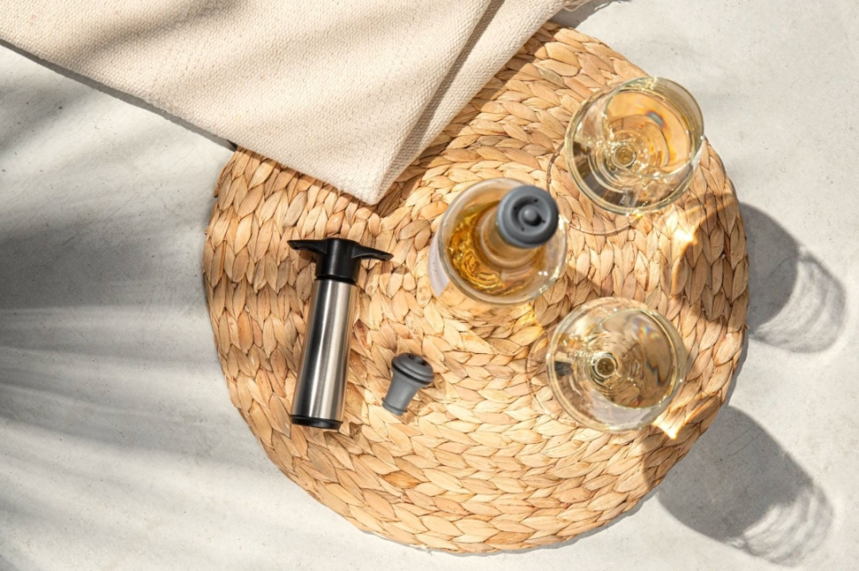 Wijnhouder, roestvrij staal - Vacuvin