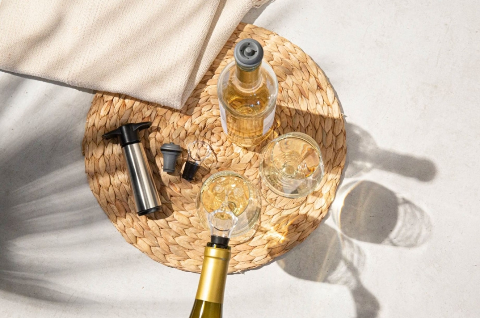 Wijnhouder, roestvrij staal - Vacuvin