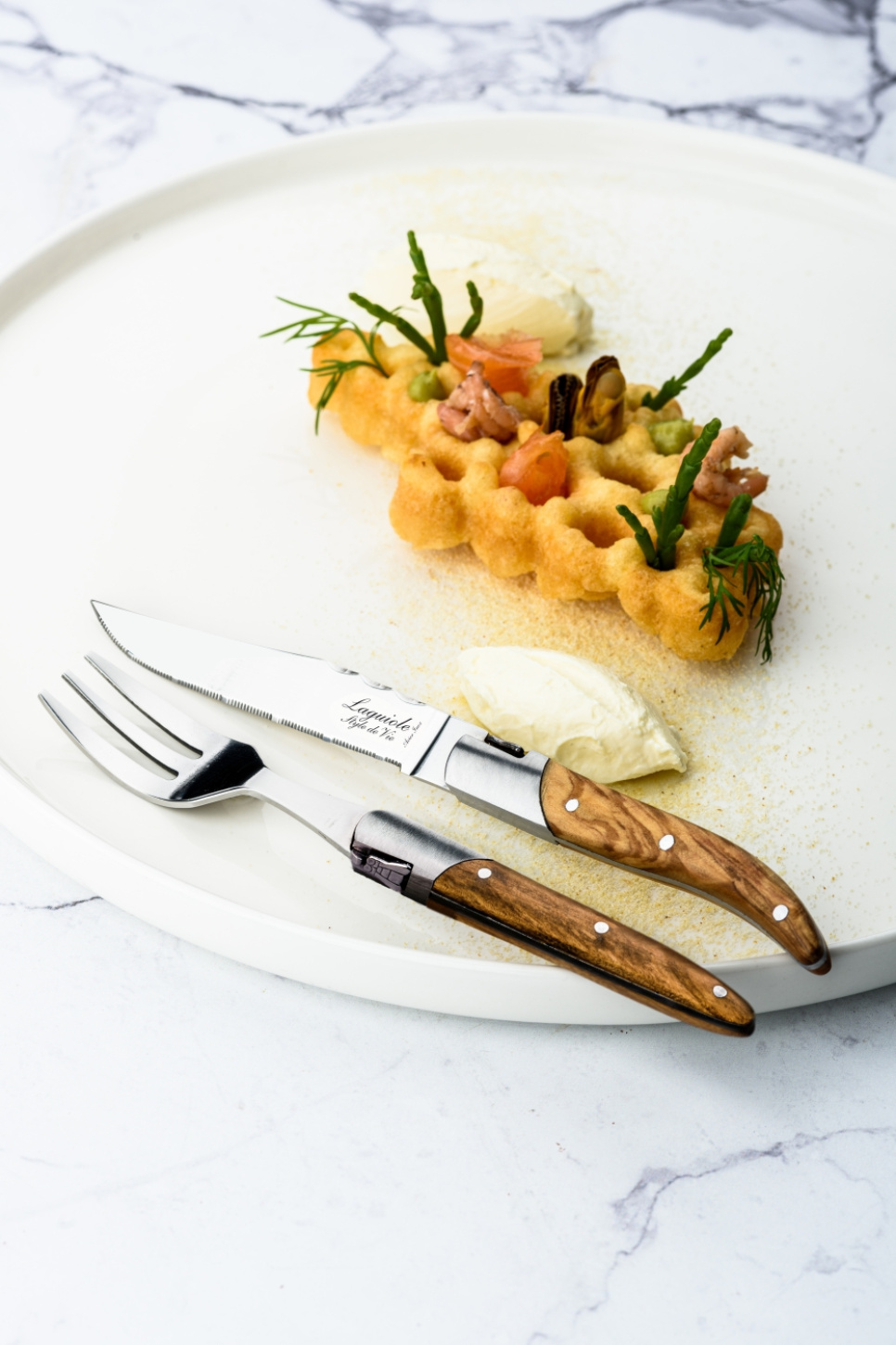 Kroesijzer, set van drie stuks - Plate-it