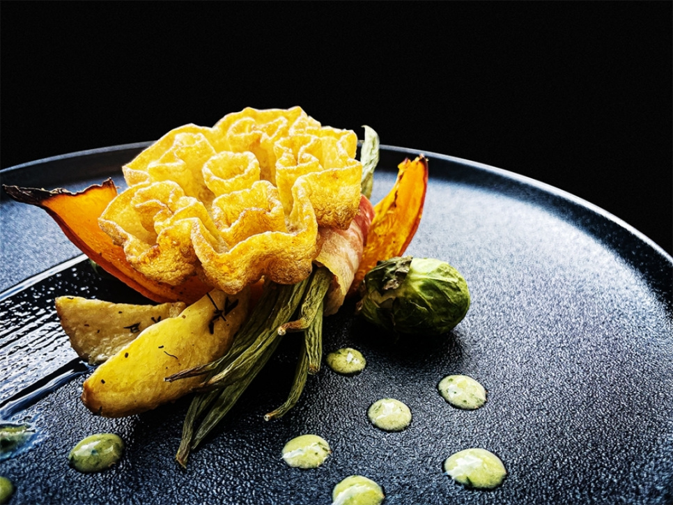 Flower Power koevoet, tweedelige set (zonder handvat) - Plate-it