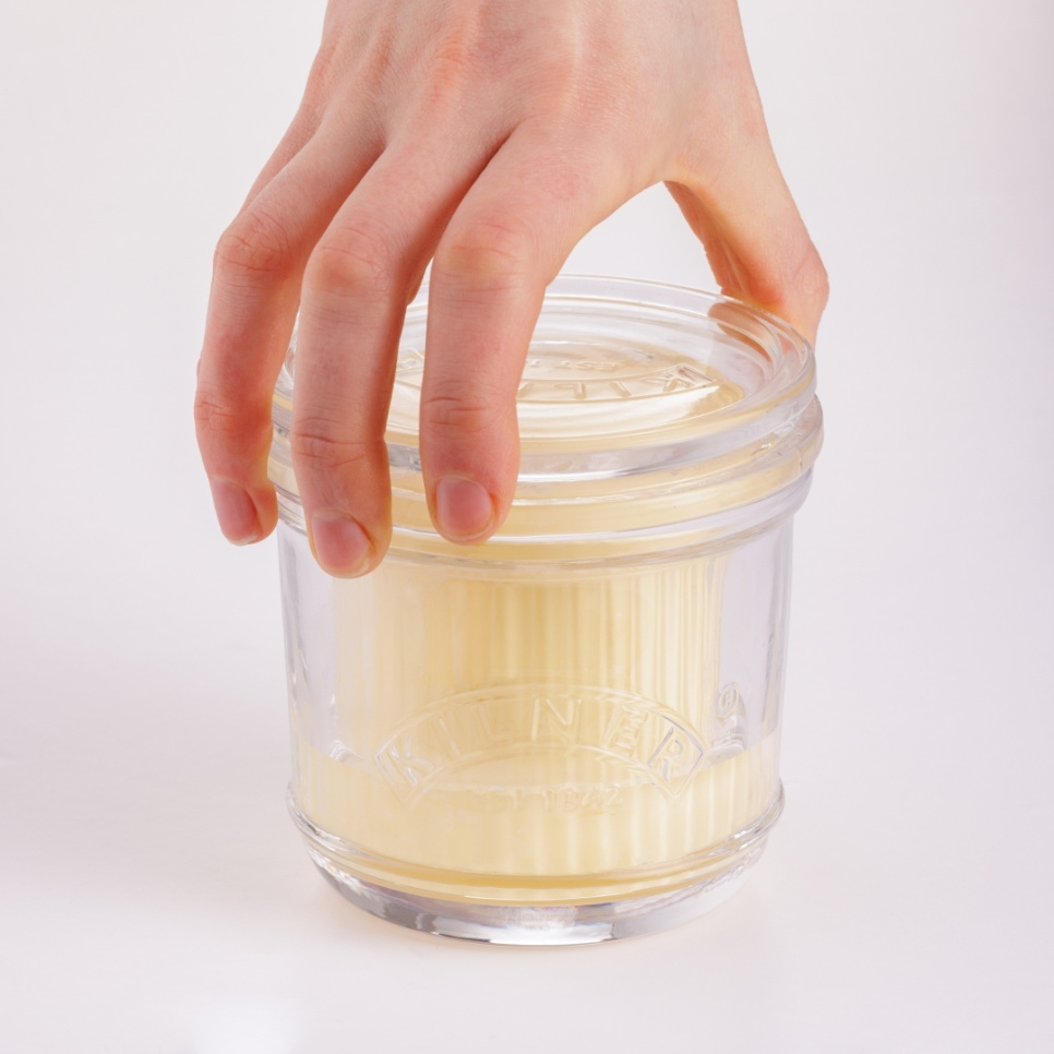 Glazen botervloot – Kilner