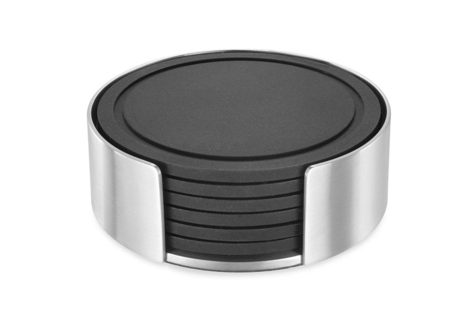 Onderzetters met standaard, 6 stuks - Zack