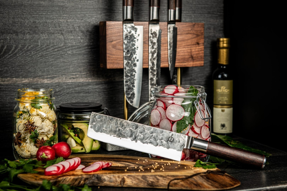 Magnetisch messenblok van walnoot - Style de Vie