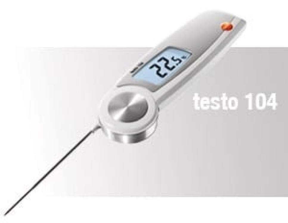 Thermometer Testo 104, opvouwbaar in de groep Koken / Meters & Metingen / Keukenthermometers / Insteekthermometers bij The Kitchen Lab (1089-10706)