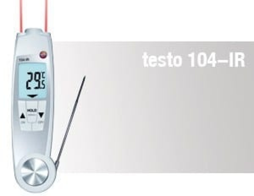 Thermometer Testo 104-IR in de groep Koken / Meters & Metingen / Keukenthermometers / Insteekthermometers bij The Kitchen Lab (1089-11961)