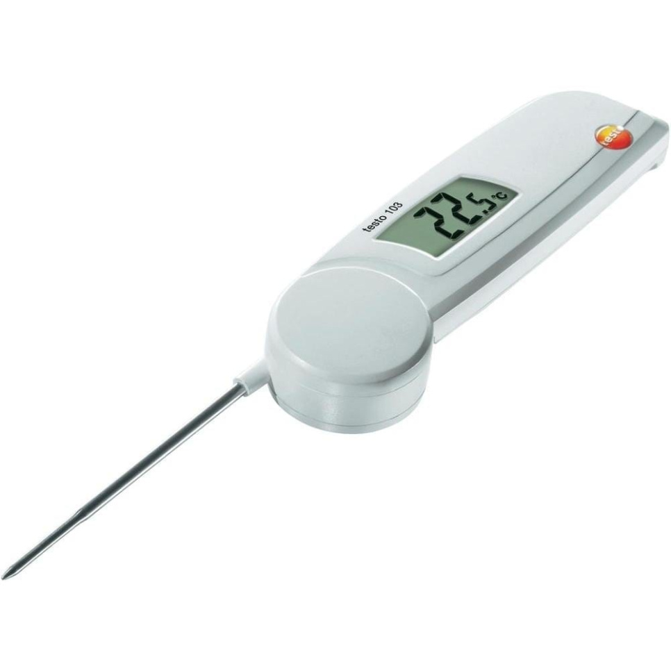 Thermometer Testo 103, opvouwbaar in de groep Koken / Meters & Metingen / Keukenthermometers / Sonde thermometers bij The Kitchen Lab (1089-15889)