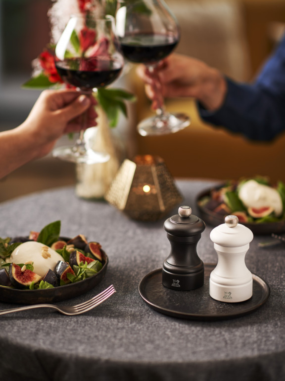 Zoutmolen, 10 cm, Bistro, Zwart - Peugeot