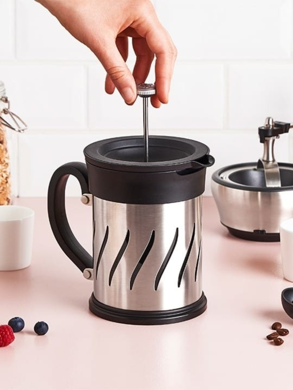 Paris Press, koffiemolen en cafetière - Peugeot