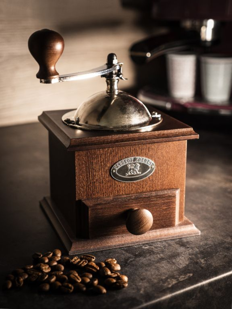 Koffiemolen, Nostalgie, Walnoot - Peugeot