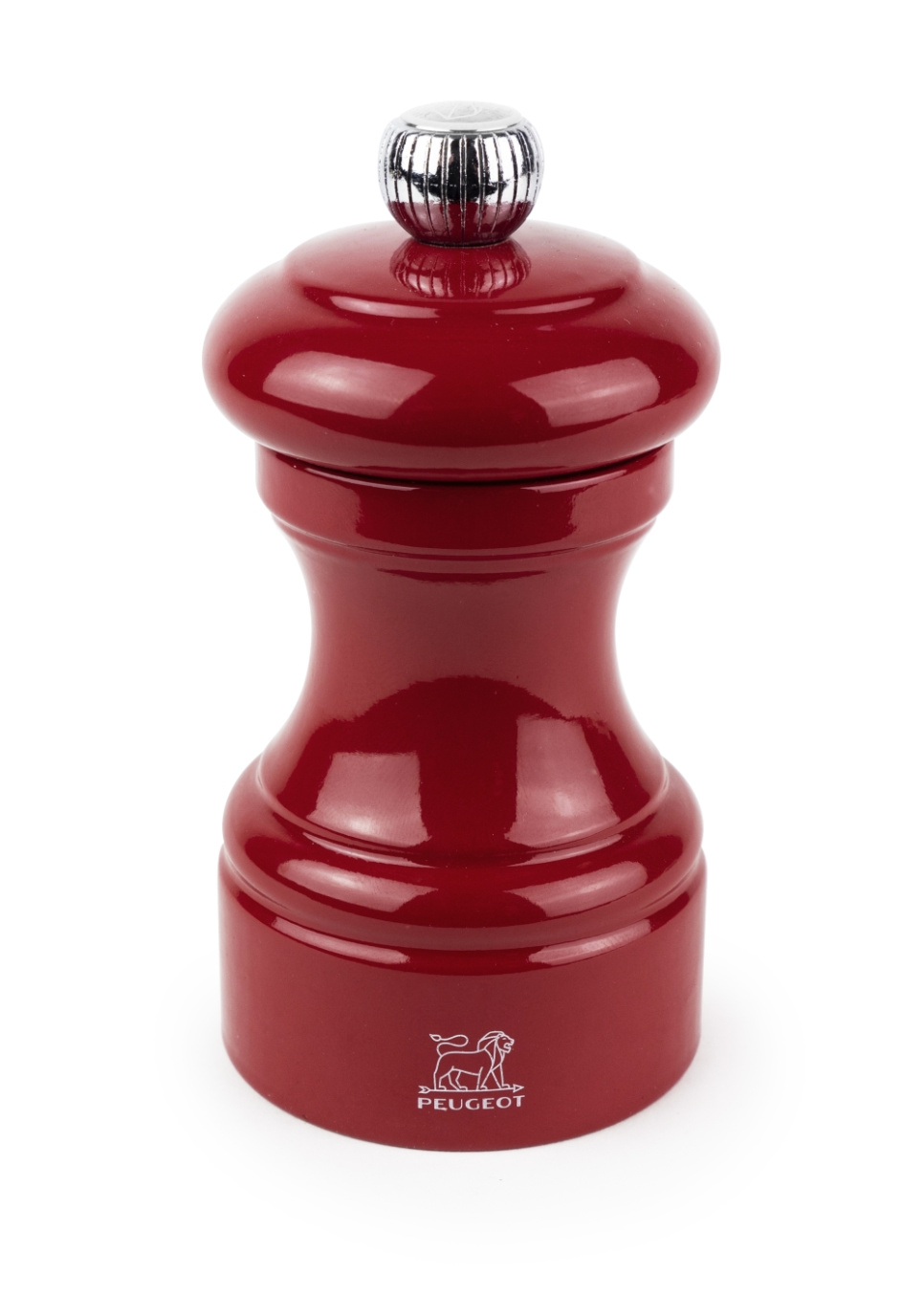 Zoutmolen, 10 cm, Bistrorama, Rood Gelakt - Peugeot in de groep Koken / Keukengerei / Zout- & pepermolens bij The Kitchen Lab (1090-35389)