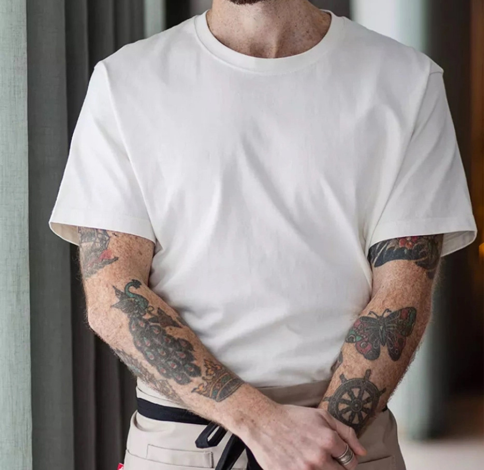 Zwaar T-shirt 200 g/m², Unisex, Offwhite - Segers Zwaar T-shirt 200 g/m², Unisex, Offwhite - Segers