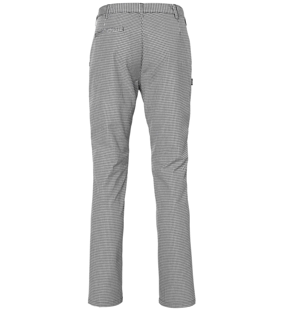 Broek, heren, zwart pied-de-poule - Segers