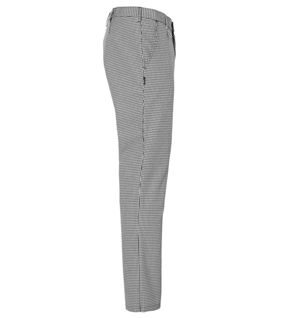 Broek, heren, zwart pied-de-poule - Segers