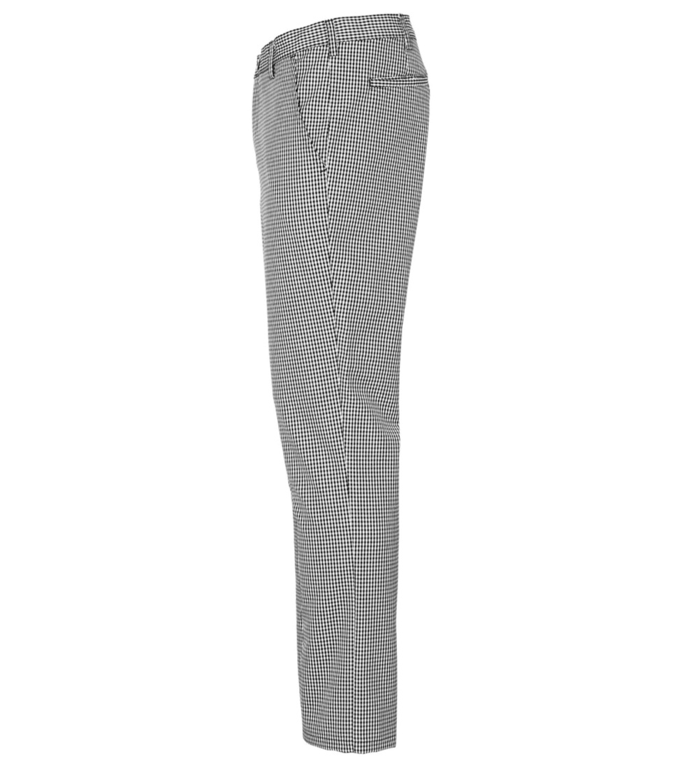 Broek, heren, zwart pied-de-poule - Segers
