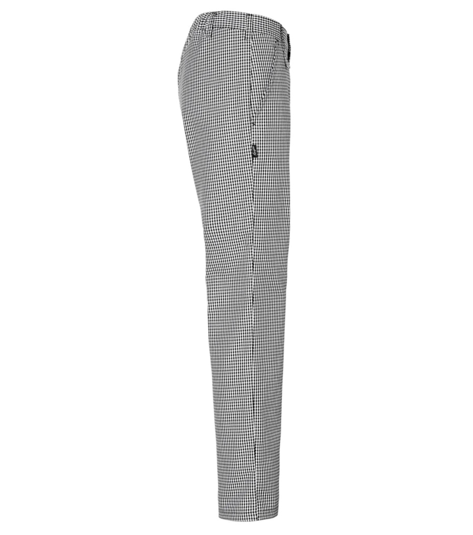 Broek, dames, zwart pied-de-poule - Segers