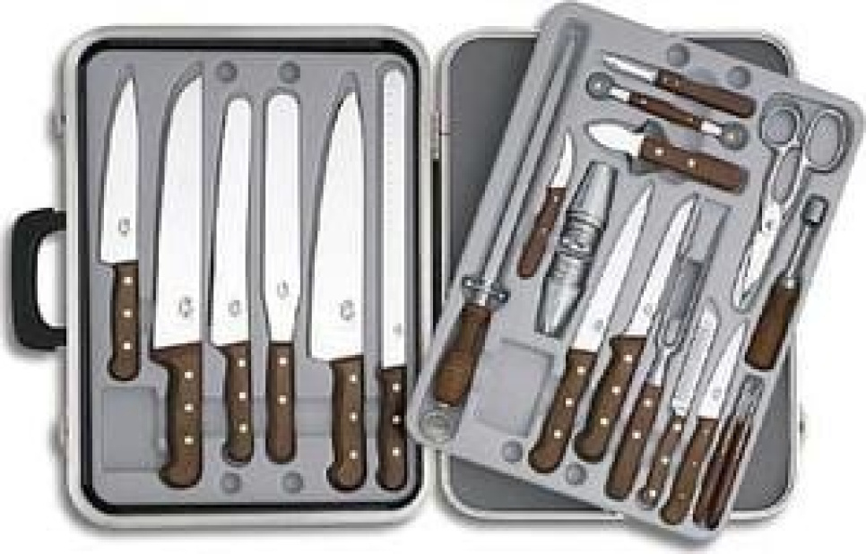 Victorinox Kokstas met 24 messen en toebehoren in de groep Koken / Keukenmessen / Mes opslag / Overig messen opslag bij The Kitchen Lab (1095-12275)