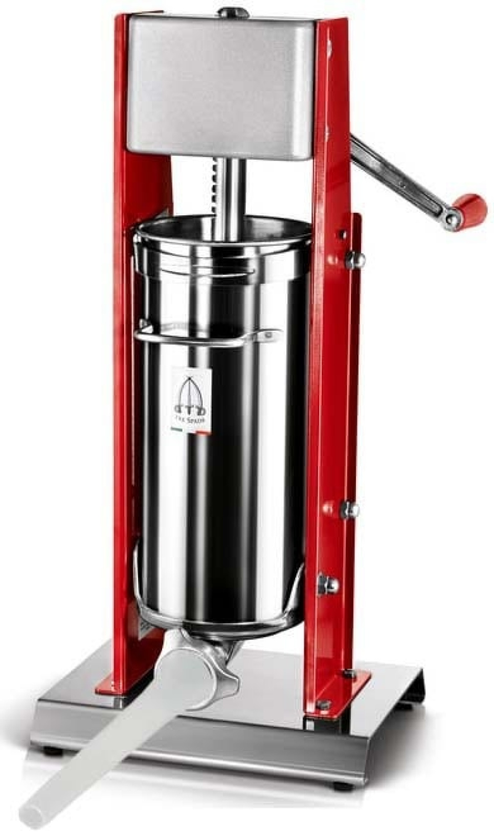 Worstenmaker, verticaal, 7 liter - Tre Spade in de groep Keukenapparatuur / Snijden & Slijpen / Worst maker bij The Kitchen Lab (1095-12589)