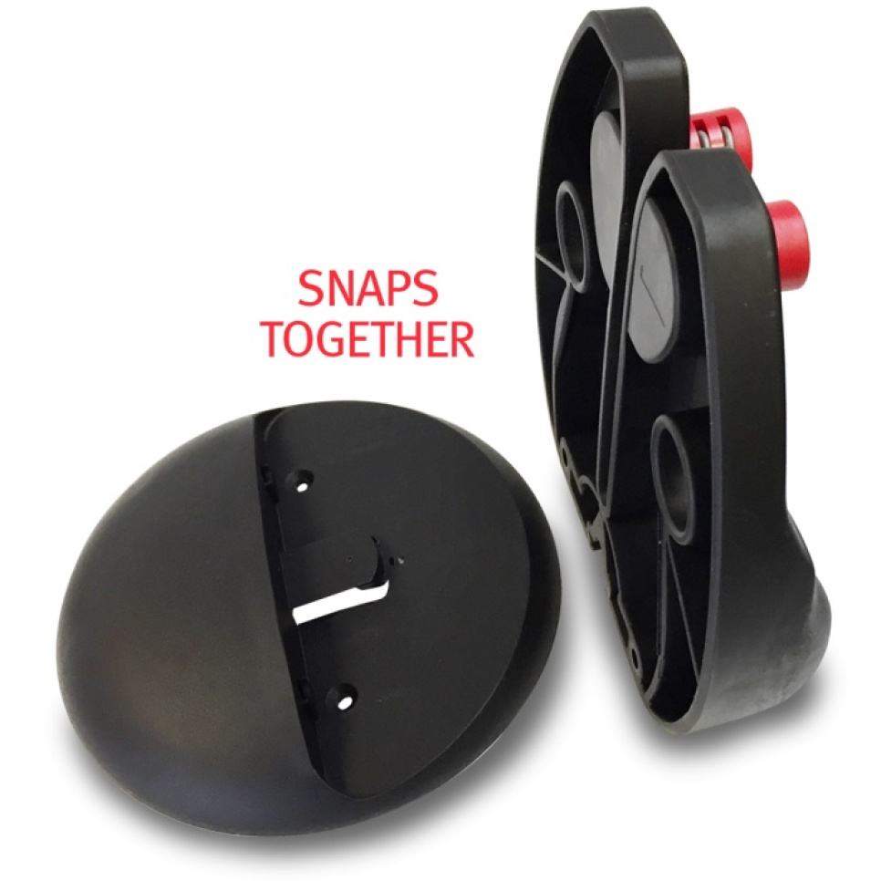 Kruis stalen voet - Dick