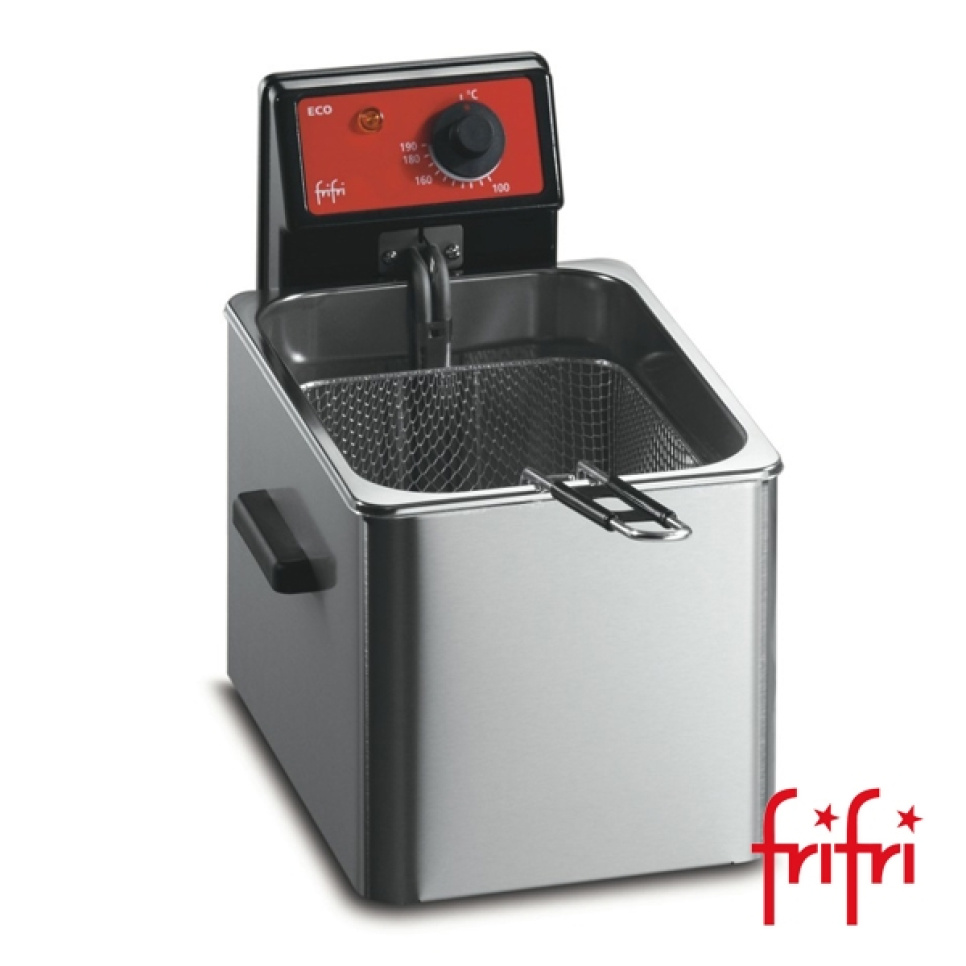 Friteuse Eco 6 - vr-vr in de groep Keukenapparatuur / Verwarming & Koken / Deep fryers bij The Kitchen Lab (1099-18320)