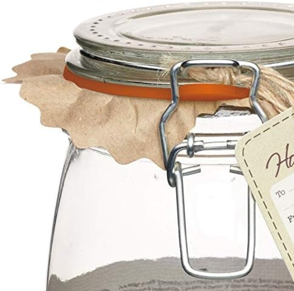 Weckpot met beugelsluiting, 1 L - Kitchen Craft