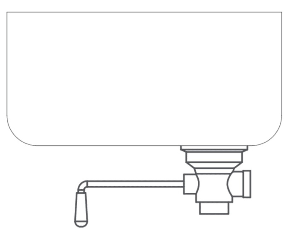 Afsluiter voor vaatwasser in de groep Bar & Wijn / Bar Materiaal / Overig bar materiaal bij The Kitchen Lab (1102-20717)