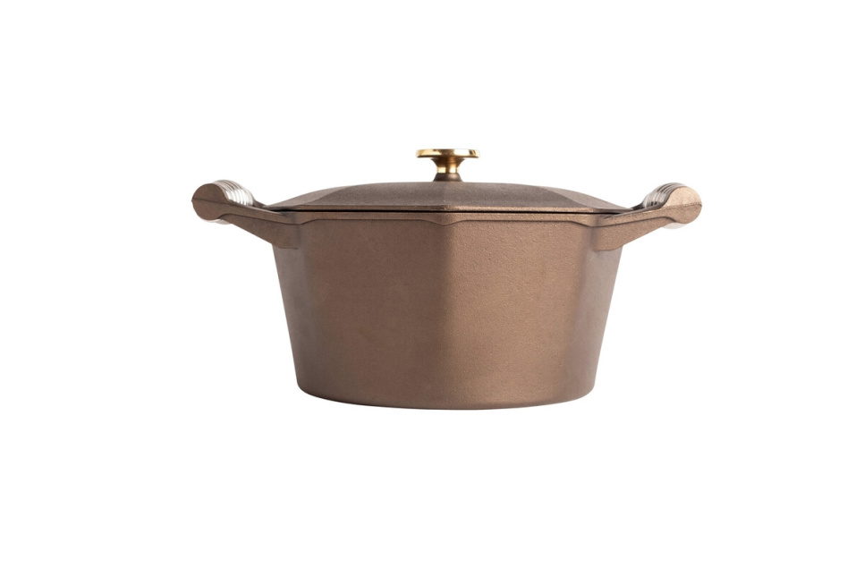 Gietijzeren stoofpot met deksel, Nederlands Oveen 5qt, 4.7l - Finex Gietijzeren stoofpot met deksel, Nederlands Oveen 5qt, 4.7l - Finex